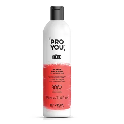 Produktbild von Revlon 8432225114200, 350 ml, Shampoo, Professionell, Frauen, beschädigtes Haar, Feuchtigkeitsspendend, Reparatur, Glanz, Weichmachend, Verstärkung