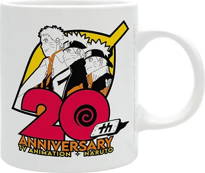 Produktbild von NARUTO SHIPPUDEN - Becher - 320 ml - 20-jähriges Jubiläum