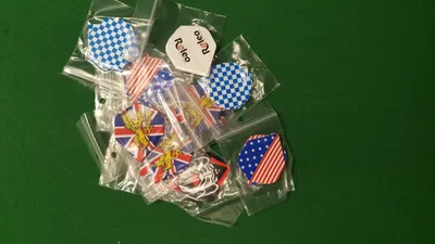 Produktbild von 11 Roleo Dartflys Ersatzflys im Vorteilspak - 3er Sets