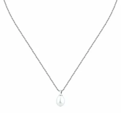 Produktbild von Silberne Halskette mit Sü ß wasserperle Perla SXU41 ( Kette, Anhä nger)