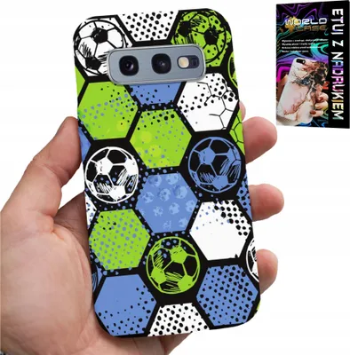 Immagine prodotto di Custodia Per Samsung Galaxy S10E - Design Calcio Posteriore Custodia Calcio