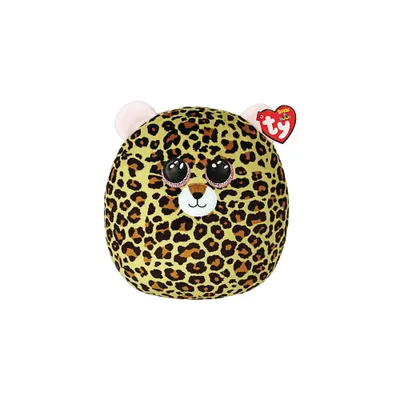 Image de Ty 39321 - Livvie Leopard - Squish A Boo / Squishy Beanies - 20cm (10")