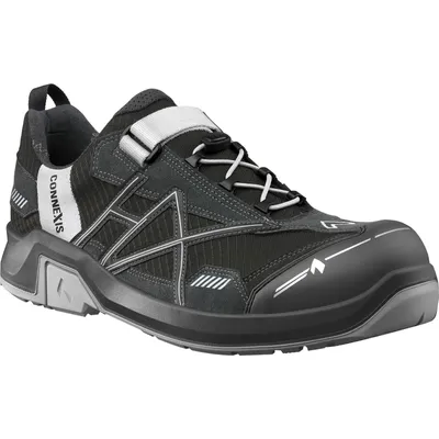 Produktbild von HAIX Sicherheitshalbschuh CONNEXIS Safety T Low Ws 630006 Damen S1P ESD SRC DGUV Gr. 38 grau/silber