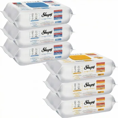 Obrázek produktu pro Sleepy Easy Clean Feuchttücher 3x Blau + 3x Gelb