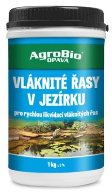 Obrázek produktu pro Přípravek pro likvidaci vláknitých řas v jezírku AGROBIO 1kg