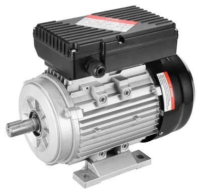 Immagine prodotto di VEVOR 0,75 kW motore elettrico 1400 giri/min, AC 220~240 V 5,45 A, 80, telaio B3, motore per compressore d'aria monofase, albero scanalato da 19 mm, rotazione oraria/antioraria per macchine agricole e attrezzature generali