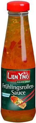 Produktbild von Lien Ying Frühlingsrollen-Sauce zuckerreduziert 200 Ml Glas Glutenfrei Lactosefrei Zuckerreduziert Süß
