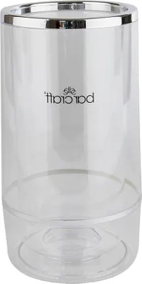 Produktbild von Famanu Weinkühler mit doppelter Isolierung - Transparent mit Chromlook