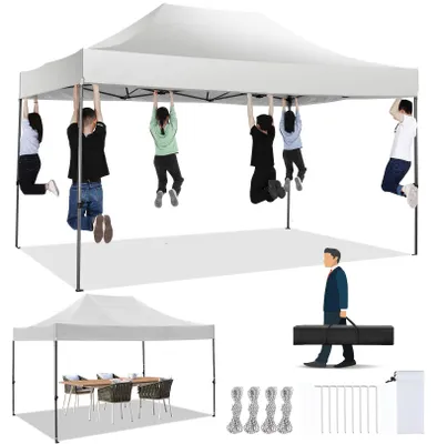 Produktbild von Pop-Up-Zelt – Partyzelt – Zelt für den Außenbereich – Eventzelt – 3 x 4,5 Meter – Einfache Montage – Robuste Konstruktion