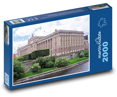Produktbild von martinpuzzle - Puzzle 2000 Teile - Schweden - Parlament