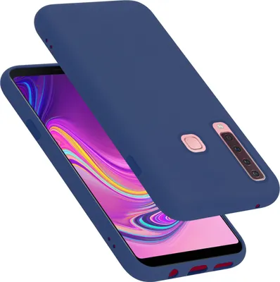 Zdjęcie produktu dla Etui ochronne Cadorabo do Samsung Galaxy A9 2018 w kolorze niebieskim Etui na telefon komórkowy Pokrowiec TPU Etui