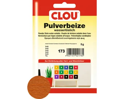 Produktbild von Clou Pulverbeize teak 5 g