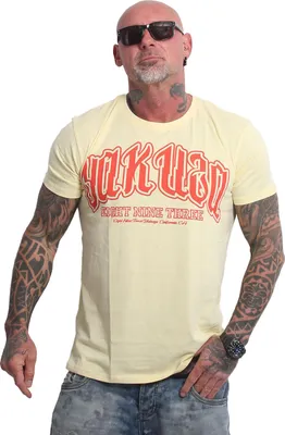 Obrázok produktu pre Pánske tričko Yakuza Herren Enemy Regular, French Vanilla, 4XL