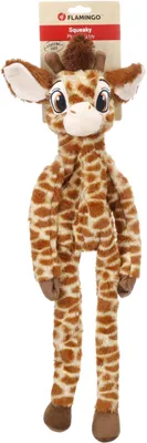 Produktbild von Flamingo Spielzeug FAGI Giraffe BRAUN 18x11x62CM