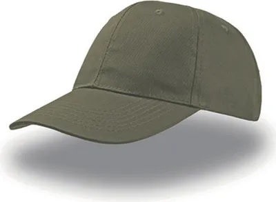Produktbild von Atlantis  | Start Six Cap / Kappe / Mütze / Hut - Farbe: Olive - Größe: One Size