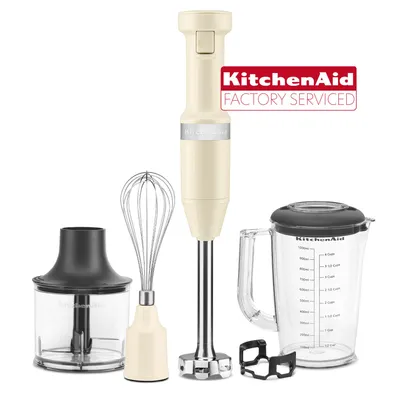 Immagine prodotto di KitchenAid 5KHBV83EAC Frullatore ad immersione 180 W Crema, Acciaio inox