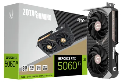 Produktbild von GeForce RTX 5060 Ti AMP 8GB (DLSS 4, 3x DisplayPort, 1x HDMI 2.1)