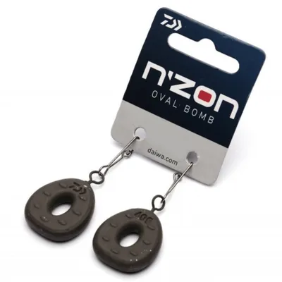 Obrázok produktu pre Daiwa NZON Oval Bomb feeder olovo, hmotnosť g:20,0