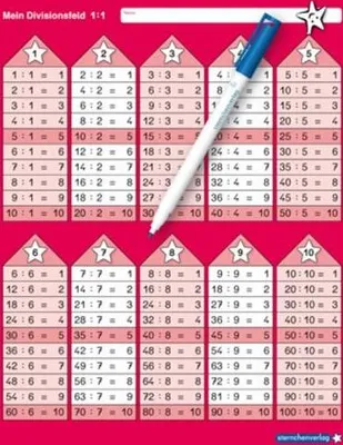 Produktbild von Mein Divisionsfeld mit Stift