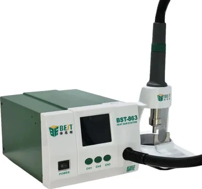Obrázek produktu pro Horkovzdušná konverzní stanice, dotykový displej, nastavitelná teplota, 800W-1499W
