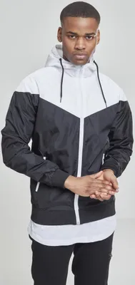 Obrázok produktu pre Urban Classics - ARROW WINDRUNNER čierna / biela - M