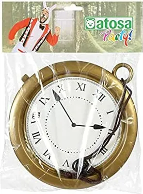 Image de Atosa 20 Cm Horloge murale Golden Golden One Size