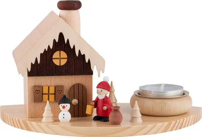 Obrázok produktu pre Fajčiareň Santova chata VxŠxH 10,5x18x10,5cm NOVINKA
