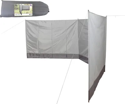 Produktbild von Happy People Windschutz grau 600 x 150 cm