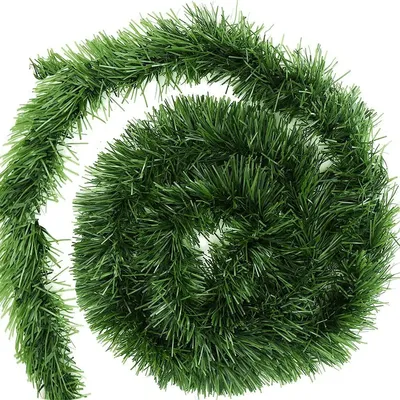 Künstliche Weihnachtsgirlande, 5 m, grün, PVC