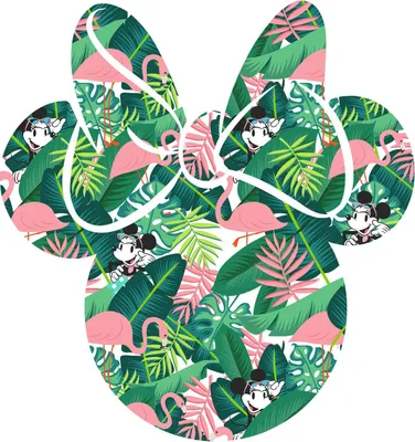 Immagine prodotto di Murale Disney Minnie Mouse verde e rosa - 612713 - 127 x 127 cm