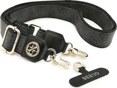 Produktbild von GUESS Universalgurt GUUCNP4DGMK (4G PolyurethanStrap Tether Patch Strass Metall Logo) schwarz