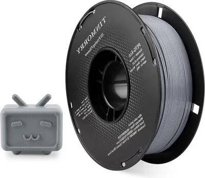 Produktbild von Eco-Filament für Bambu FDM-Drucker - Grau - 1 kg