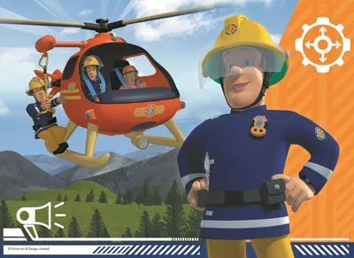 Produktbild von TREFL Puzzle Feuerwehrmann Sam: In der Luft 20 Teile