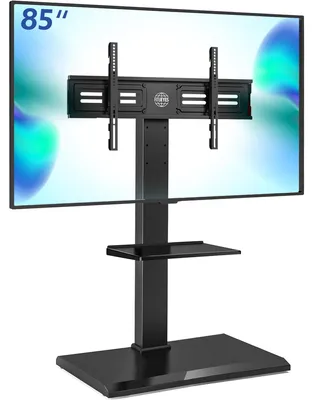 Immagine prodotto di Supporto TV girevole e regolabile in altezza, per televisori da 50-85 pollici, massimo 50 kg, standard VESA 800x400mm, colore nero