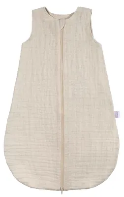 Produktbild von Makian Musselin-Schlafsack - Beige - Gr. 60 cm