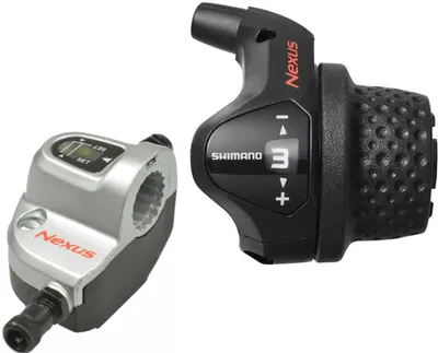 Produktbild von Shimano Nexus SL-3S41E Revolution Zähler 3S Cables&Clickbox Schwarz