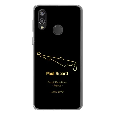 Produktbild von MuchoWow® Handyhülle Schutzhülle Hülle für Huawei P20 Lite (2020) Frankreich - F1 - Rennstrecke Silikon Softcase Handy Hülle - Kartenhalter