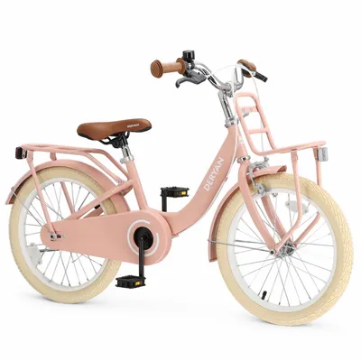 Produktbild von Deryan Liv Kinderfahrrad 20 Zoll – Verstellbarer Lenker und Sattel – Rosa