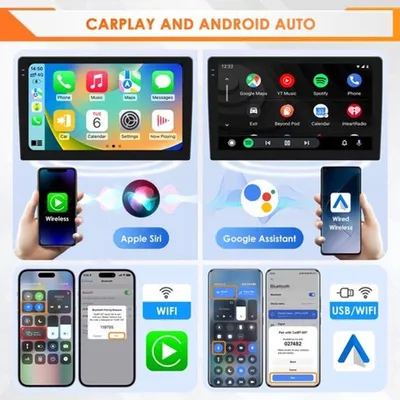 Produktbild von Autoradio für Renault Megane (2008-2014) - 9-Zoll-Display - Android 14 - 8 GB RAM - 128 GB Speicher