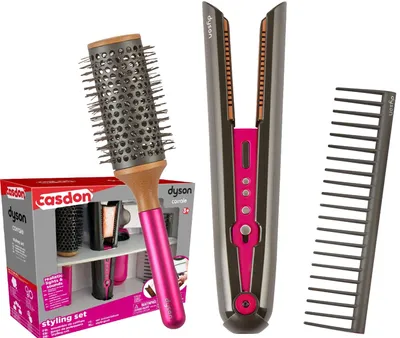 Obrázok produktu pre Dyson Corrale sada na úpravu vlasov s detskou žehličkou na vlasy 4 kusy Casdon