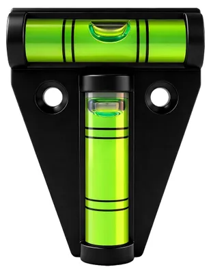 Produktbild von Kleine Wasserwaage, Kreuzwasserwaage, Magnetisch, Robuste T-Wasserwaagen für Camping und Wohnmobile
