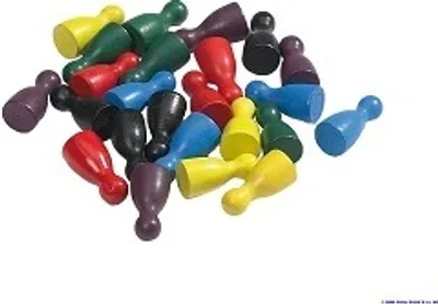Produktbild von Halmakegel 24x12 mm sortiert