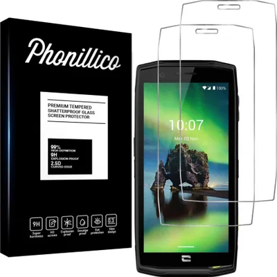 Image de Verre trempé pour Crosscall Action X5 [2 pièces] Film de protection d'écran anti-rayures verre résistant Phonillico®