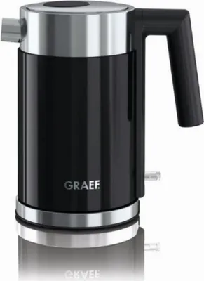 Produktbild von Graef WK 402 Edelstahlwasserkocher schwarz