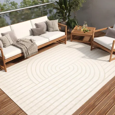 Obrázok produktu pre Koberec Tapiso PATIO Outdoor – koberec na balkón a terasu, odolný voči poveternostným vplyvom a nenáročný na údržbu, 200 x 300 cm