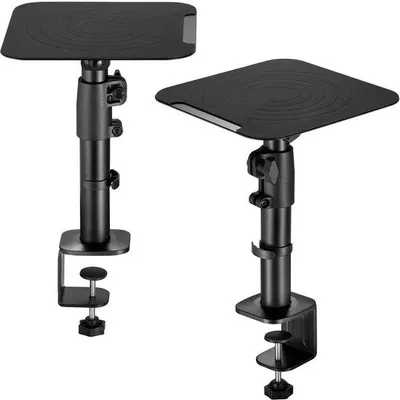 Image de Azomor : supports d'enceintes réglables en hauteur et inclinables pour bureau ou studio