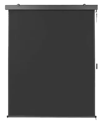 Obrázok produktu pre Výsuvná vertikálna markíza, odolná proti slnku, odolná proti vetru, sivá 160 cm x 250 cm