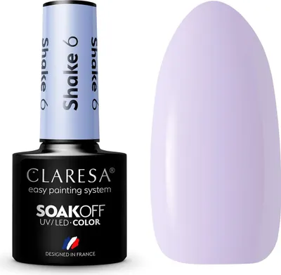 Produktbild von CLARESA Hybrid-Gel-Nagellack, 6–5 g schütteln