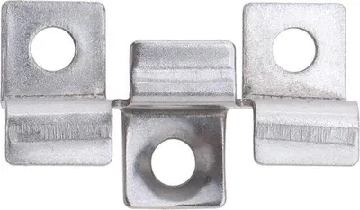 Image de Lot de 100 vis autotaraudeuses pour fixations invisibles de lames de terrasse en acier inoxydable