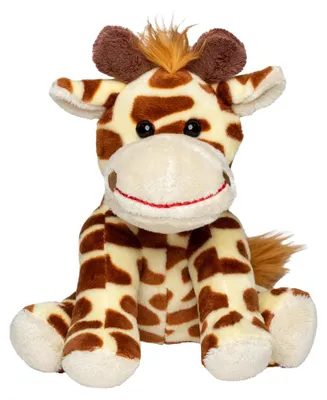 Produktbild von Mbw - "MiniFeet Gabi" Giraffe Plüsch-Spielzeug LT3578 (Einheitsgröße) (Cremefarbe/Braun)